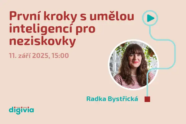 První kroky s umělou inteligencí pro neziskovky