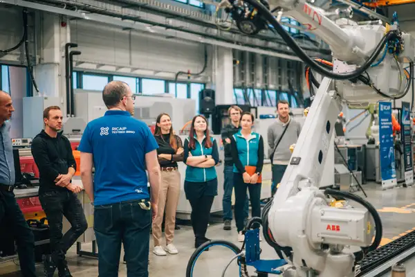 Prohlídka továrny budoucnosti (RICAIP Testbed Brno)