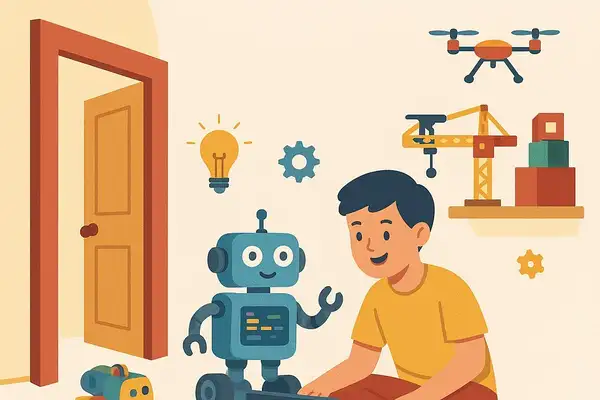 Makers, roboti a programování na Půdě