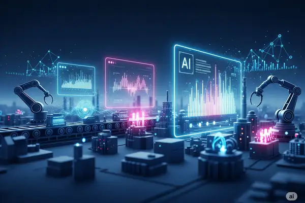 Využití AI v průmyslu: Principy, příklady a přínosy