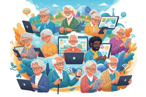 Digitální odysea pro seniory