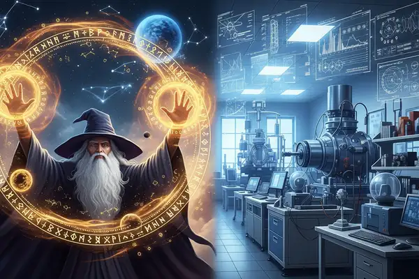 Na hranici mezi magií a fyzikou - odborná veřejnost