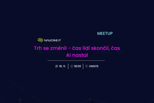 Trh se změnil - čas lidí skončil, čas AI nastal