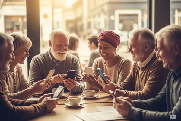 Životní zkušenosti & internet v mobilu. Chytrá generace 65+
